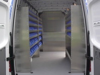 Sprinter Ranger Equipment Bin Shelving